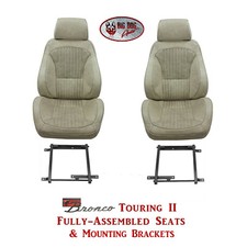 Standard Touring Ii Seats Brackets For 1968-74 Ford Broncos Any Color Standard Touring Ii Seats Brackets For 1968-74 Ford Broncos Any Color