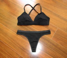 VICTORIA'S SECRET & OLD NAVY ~ New! NWT M ~ Wireless Bralette & String Thong SET