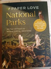 National Parks Issue Presented By Paper Love Tear Off Booklet Lots Of Extras 