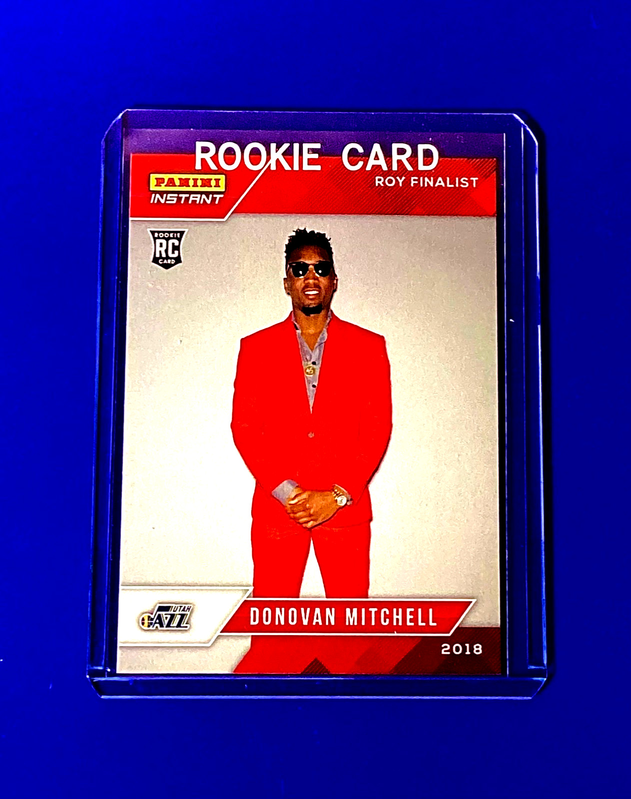Donovan Mitchell Rookie /77 Panini Instant 2017 RC Cleveland Cavaliers {Only 77}