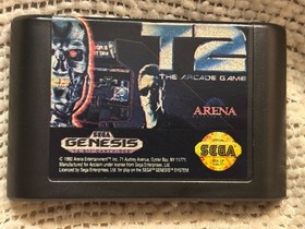 Terminator T2: The Arcade Game (Sega Genesis, 1992) Complete