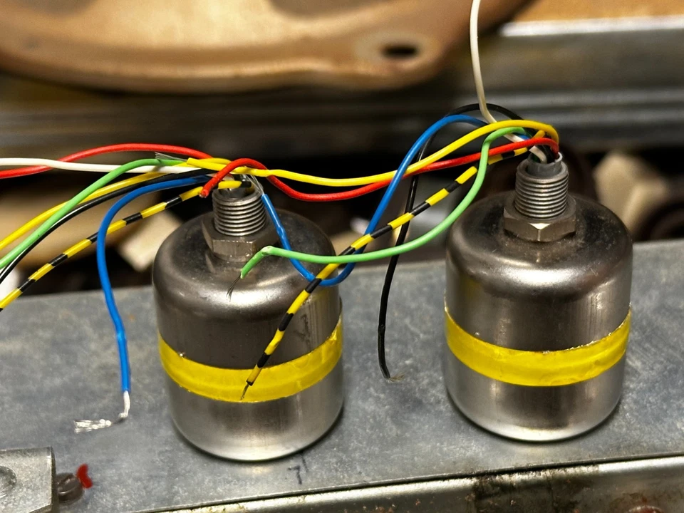 Pair Rare Siemens Klangfilm Haufe 1:2.4 transformers step up microphone vintage - Image 2 of 4