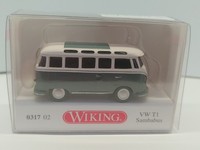 CM394 Wiking VW Volkswagen T1 Ovp Neu Samba Bus GrüN 031702 Fensterbus Sambabus