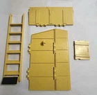 GI Joe Adventure Team 1972 Mobile Vehicle 2Tailgate PCs-Ladder-Batt. Cover
