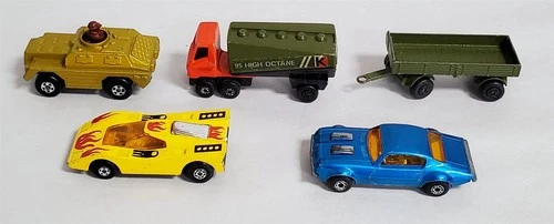 R-789 VINTAGE 1950-70'S COLLECTION OF LESNEY MATCHBOX TOY VEHICLES!