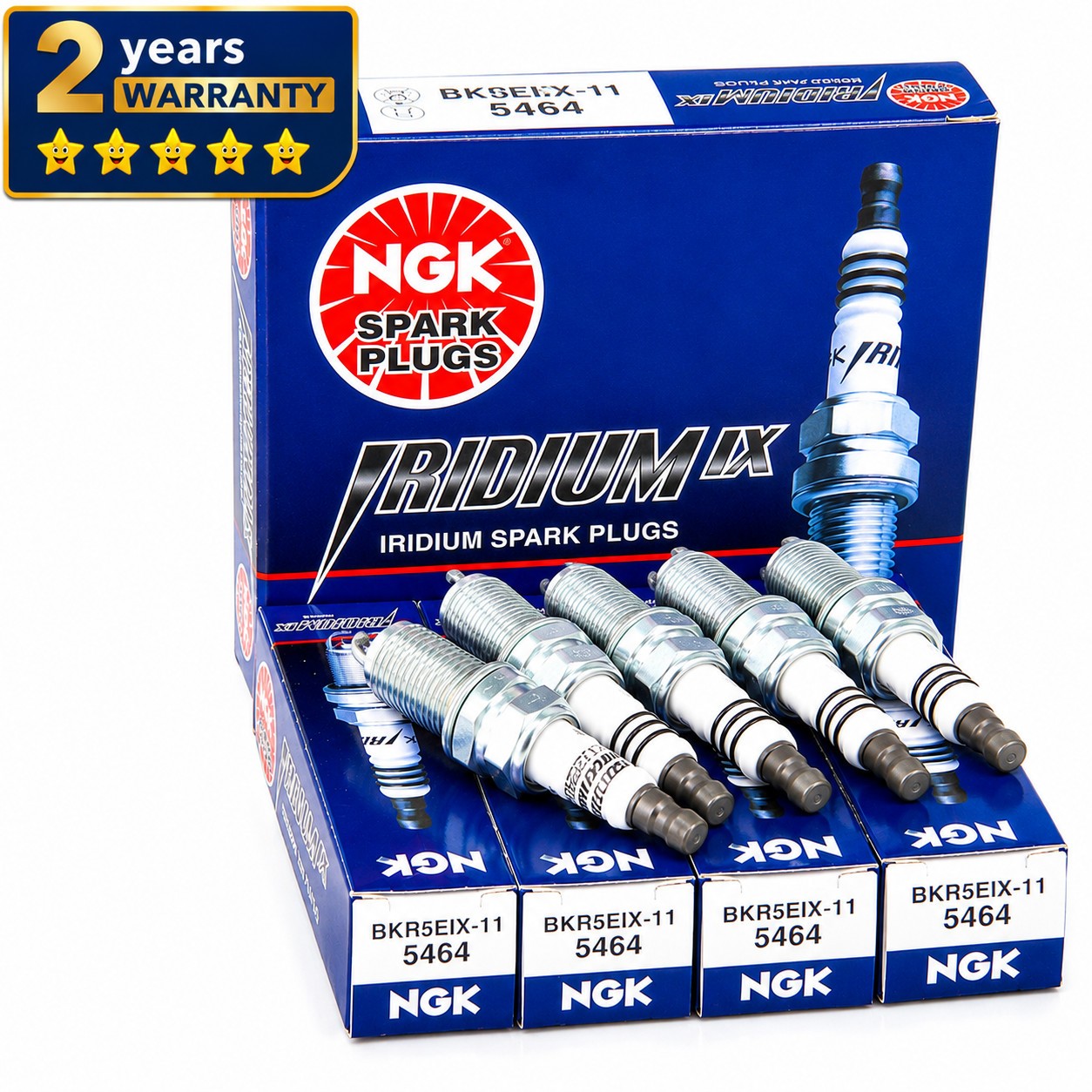 4PCS NGK Iridium IX Spark Plugs BKR5EIX-11 5464 For Toyota Mitsubishi Mazda USA