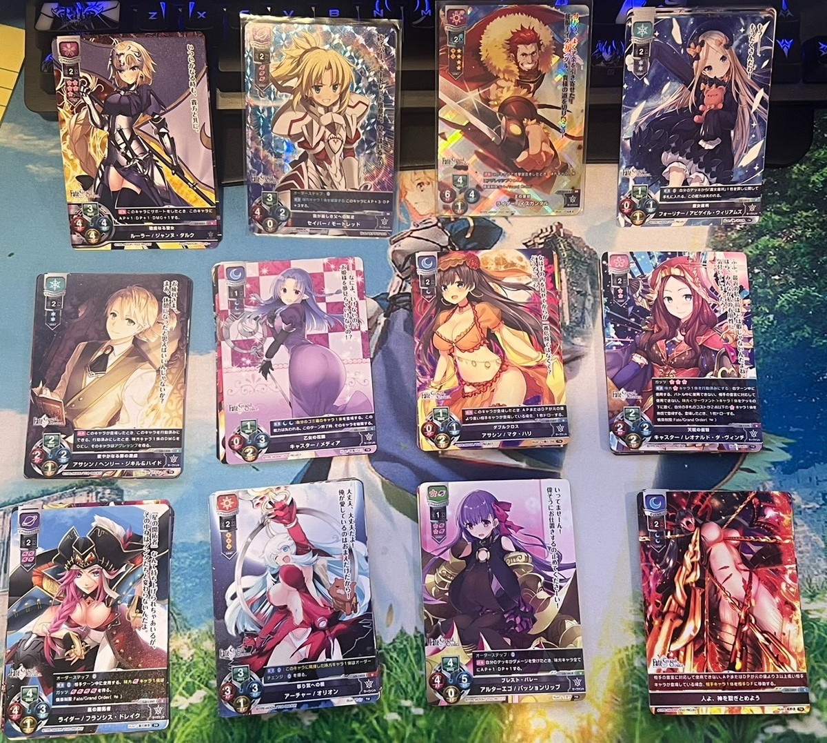 LYCEE OVERTURE FGO FATE GRAND ORDER 1.0 2.0 3.0 CARD SET CARD