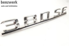 Mercedes W126 Emblem Typenschild Heckklappe 380SE 1268170315 ??