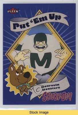 2024 Fleer Scooby Doo Put 'em Up! Stickers Monrovia Monsters #36 READ 18d6