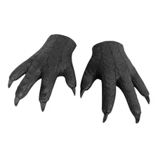 PENINSULA LOVE Halloween Bird Claws Gloves Cosplay Animal Paws Gloves Black