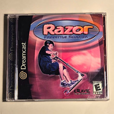 Crave Razor Freestyle Scooter - Sega Dreamcast NTSC-U/C E-Everyone Sports