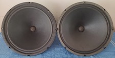 JENSEN P15N 15" Fullrange Speakers,matched Pr.for Fender,300B Tube Amplifier, 2
