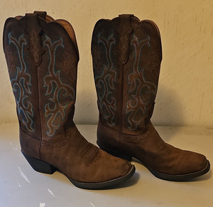 Justin Men\'s Stampede Western Boots - Sorrel Apache Size 7.5 Justin Men main image 3