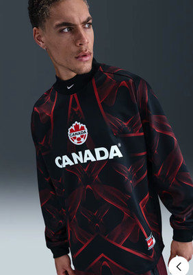 Canada Hollywood Keeper Men's Nike 2XL Soccer Shirt IO0791-010