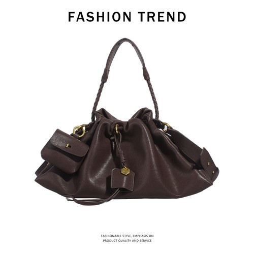 Songmont Baina Lucky Bag Commuter Stray Bag, Bolso de Hombro Bolso Granate para Mujer - Imagen 10 de 10