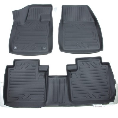 3PCS Floor Mats Liner For 2024 2025-2026 Lincoln Nautilus TPE Rubber All Weather