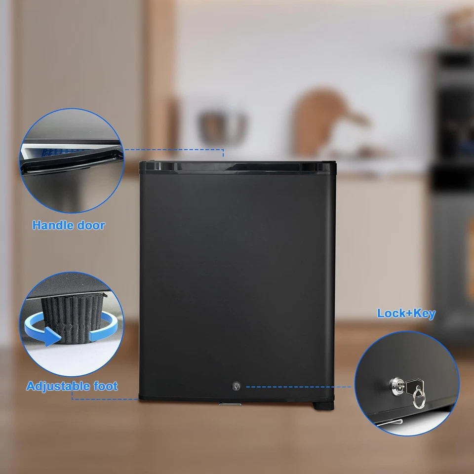 Compact Fridge RV SEMI Truck Refrigerator 110V AC 12V DC Silent Cooler 1.0 cu ft - Image 2 of 4