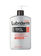 LUBRIDERM MEN 3 IN 1 CREAM FACE BODY AND AFTER SHAVING *FREE SHIPPING**