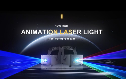 Update Version IP65 Outdoor Waterproof 12W RGB Animation Laser Lighting Wedding - Picture 14 of 24