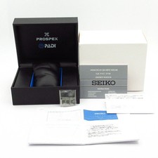 Seiko Prospex Solar PADI Diver Watch Blue Used 200m, Unisex, Sports From Japan 7