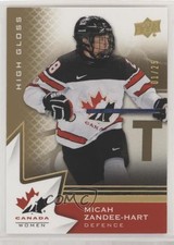 2020 Team Canada Juniors Women's WC High Gloss 1/25 Micah Zandee-Hart #62 06i6