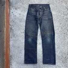 Vintage 60s Levi's S-Type 501 Jeans 29x31 Big E Redline Selvage Single Stitch