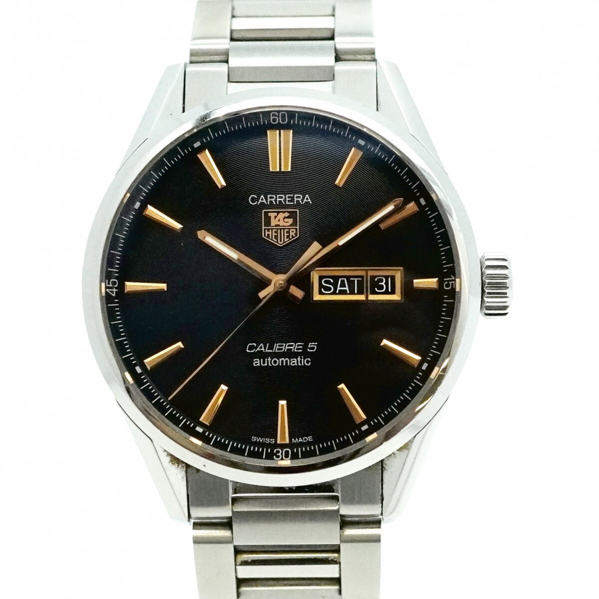 TAG Heuer Carrera WAR201C-1 Black Dial Men's Watch 871093