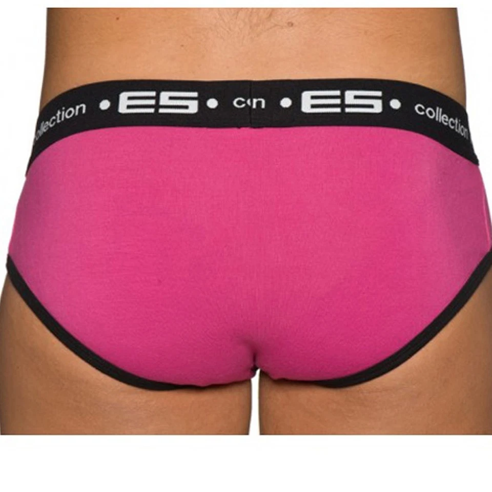 Slip Calzoncillos Braguitas Colección Es 436 Algodón Fucsia S (4) - Imagen 2 de 4