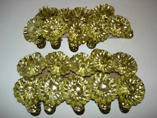Gold Metal Christmas Tree Candle Holder Clips Pinecone new