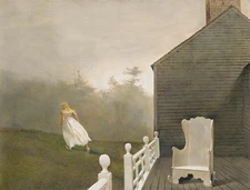 Andrew Wyeth: Night Nurse 22x30 Archival Quality Fine Art Print