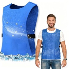 Ice Cooling Vest for Men Women,10H PVA Evaporative Cooling Vest for Extreme Heat