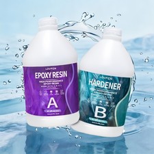 1.2 Gallon Fast Cure 1:1 - Clear Epoxy Resin