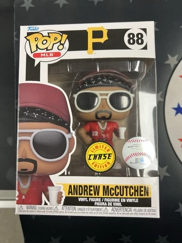 Funko Pop! MLB: Andrew McCutchen #88 (Chase Variant) w/Box Protector
