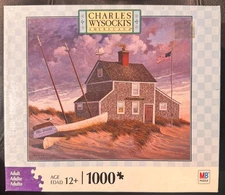 New/Sealed Charles Wysocki 1000 pc Puzzle "Everyone Loves A Mystery"