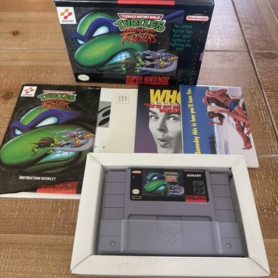 Teenage Mutant Ninja Turtles Tournament Fighters - CIB - Super Nintendo SNES