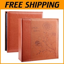 Extra Large Leather Cover Photo Album 600 Pics