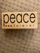 VINTAGE PENNY BLACK CRAFT STAMP MARGARET SHERRY 'forever' 3521F