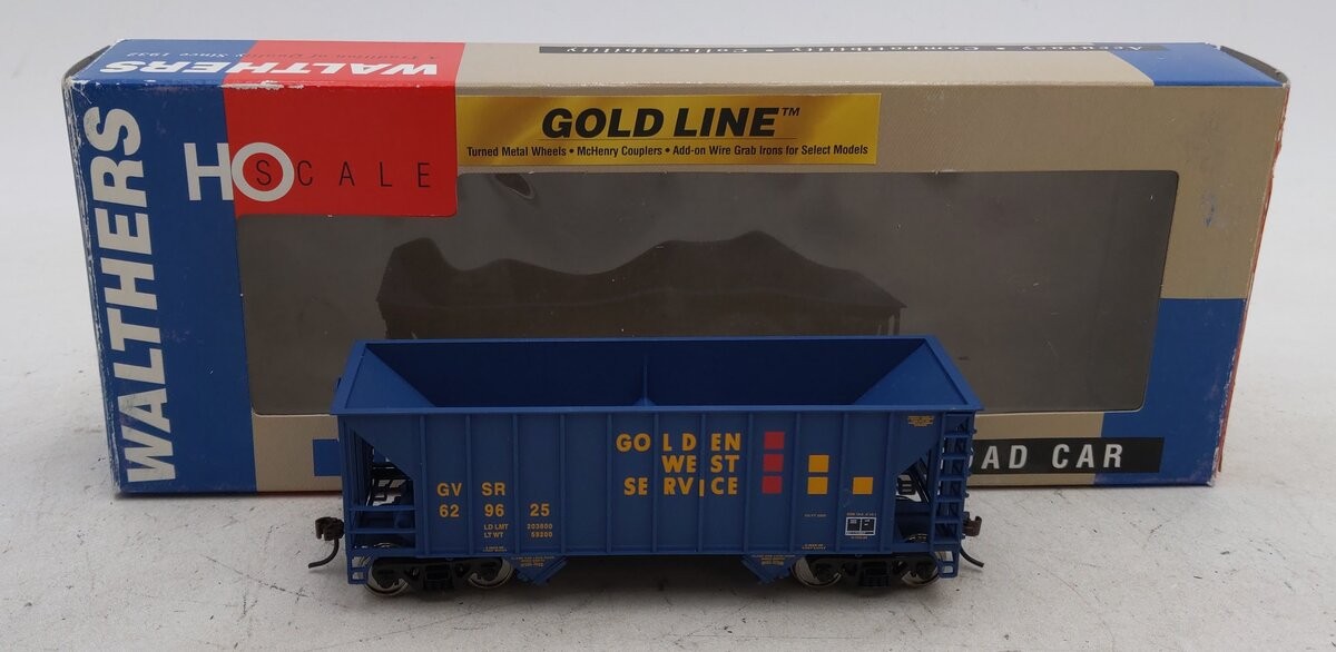Walthers 932-7416 HO Golden West Service Greenville 100 Ton Twin Hopper #629625