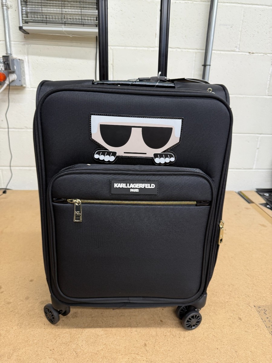 Karl Lagerfeld Paris small 21 in Let's Go Spinner Suitcase Travel