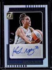 2025 Panini Donruss WNBA Kayla McBride Signature Series Auto #SS-KM Lynx