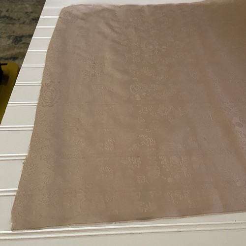 SILK BEIGE, FABRIC 3 Yards x 22 Inches Wide or 108 Inches x 22 Wide - Picture 6 of 12