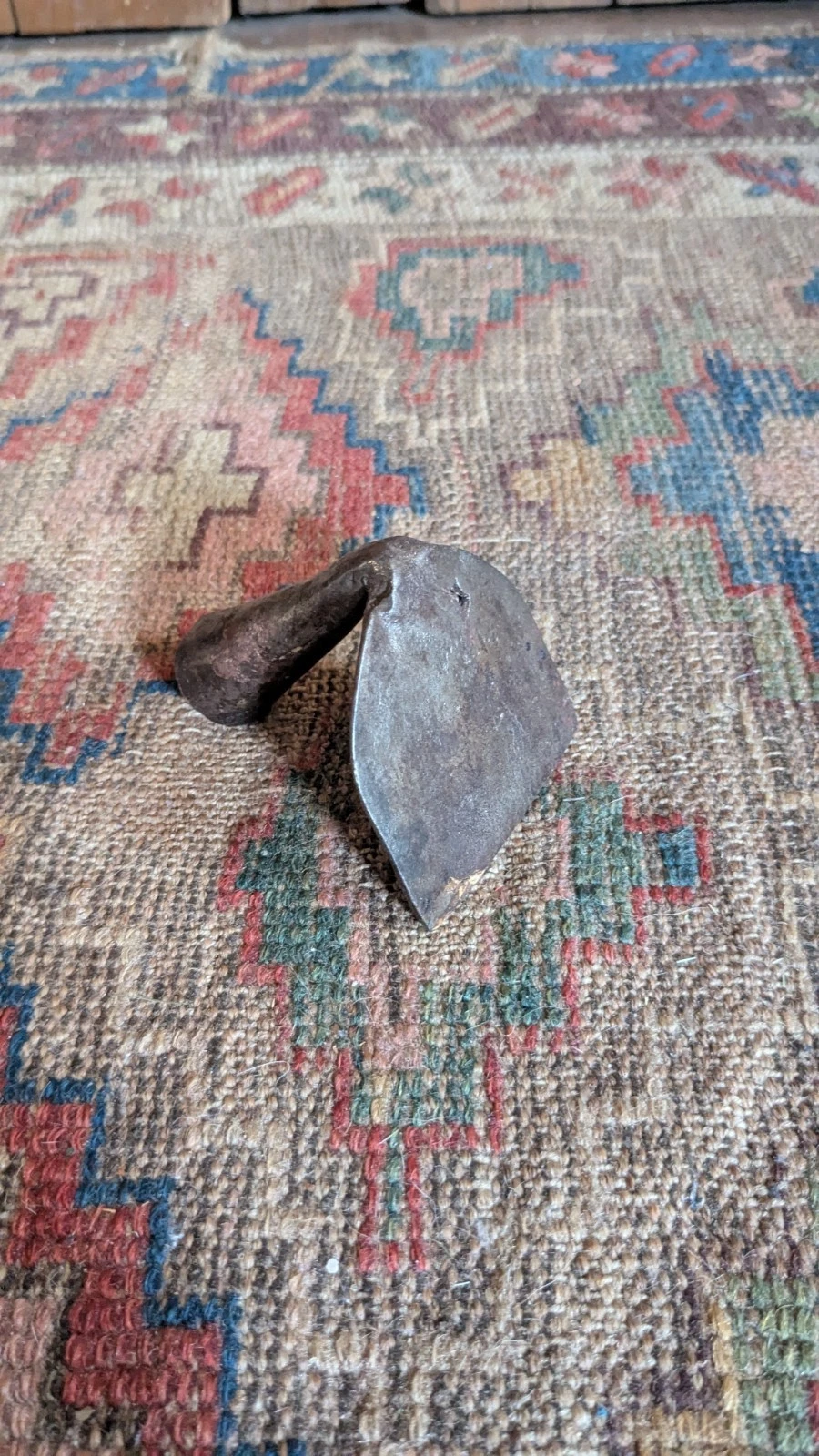 Antique Early Primitive Metal Forged Iron Dough Scraper 3.5"
Opens in a new window or tab