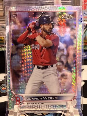 2022 Topps Chrome #39 Connor Wong RC Rookie Prism Refractor JB 11Z