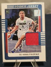 2025 Panini Donruss WNBA - Rookie Jerseys Te-Hina Paopao #14 (MEM, RC)