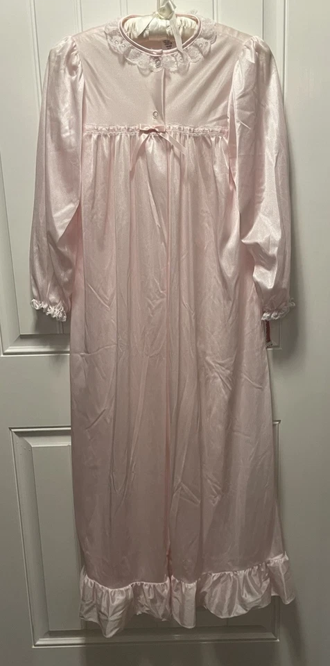 Laura Dare Girl's Pink Nightgown Set 14 NWT Slumber Party Barbie Fairy Princess - Image 3 of 4