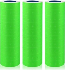30 Rolls 15000 Price Gun Labels For Mx-5500 White Price Marker Sticker