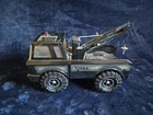 Tonka Tow Wrecker Truck  Black 1980's Press Steel