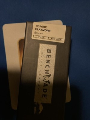 Benchmade 537GY-03 Bailout Crater Black CPM-M4 Aluminum Folding Knife