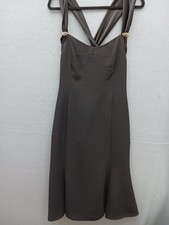 New York Dress Women's A-line Midi Black Sleeveless Cocktail Casual Party