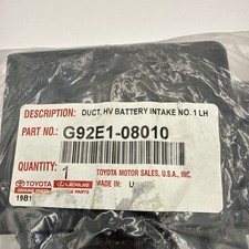 2021 2022 TOYOTA SIENNA OEM BATTERY COOLING BLOWER MOTOR COMPARTMENT G92E1-08010